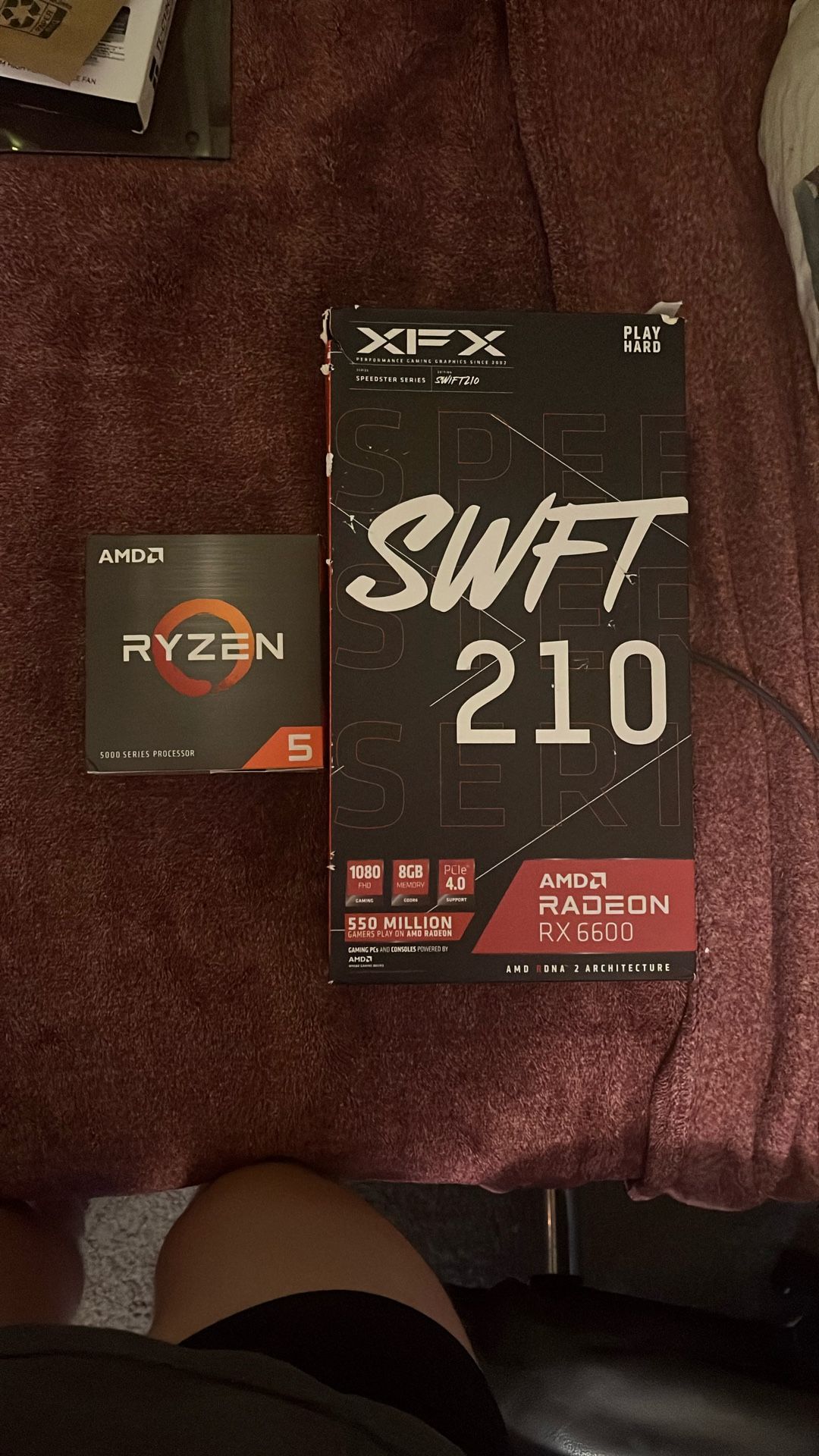 Ryzen 5 5500   Rx 6600 Combo