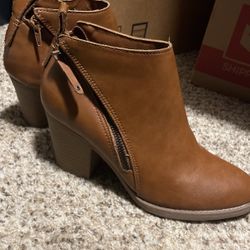 Light Brown Ankle Boots
