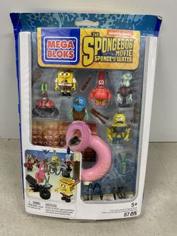 Mega Bloks Nickelodeon SpongeBob SquarePants Post Apocalyptic Figure Set