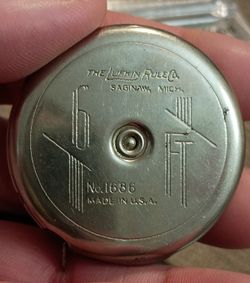 Vintage The Lufkin Rule Co. Wizard Junior 6" Pocket Tape Measure 