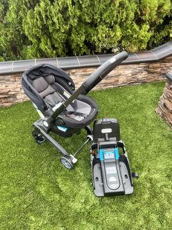 Evenflo Shyft Dual Ride Infant Car Seat/Stroller With Base