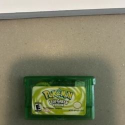 Pokémon Leafgreen Version Game boy Advance
