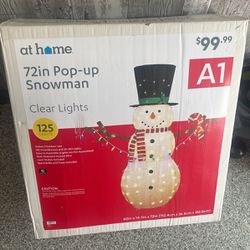 Brand New Led Snowman Decoration