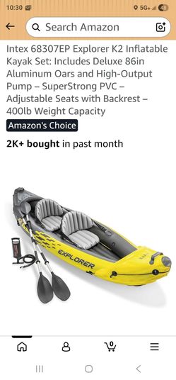 Two person Inflatable canoe