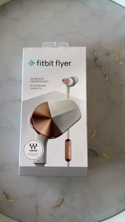 Fitbit Flyer Wireless Headphones – Brand New, Sealed (Lunar Gray)