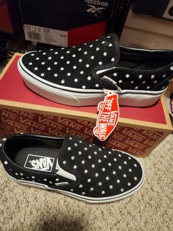 New Vans slip ons