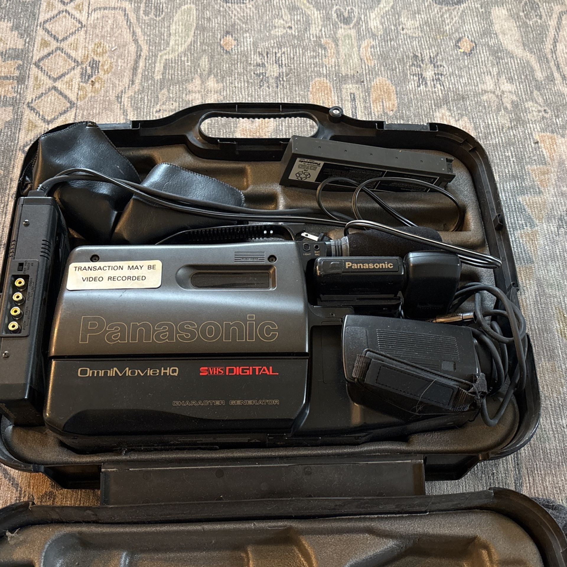 Panasonic Omnimovie VHS Camcorder
