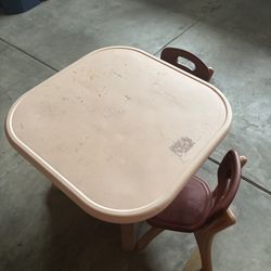 Toddler Table And Chair Set