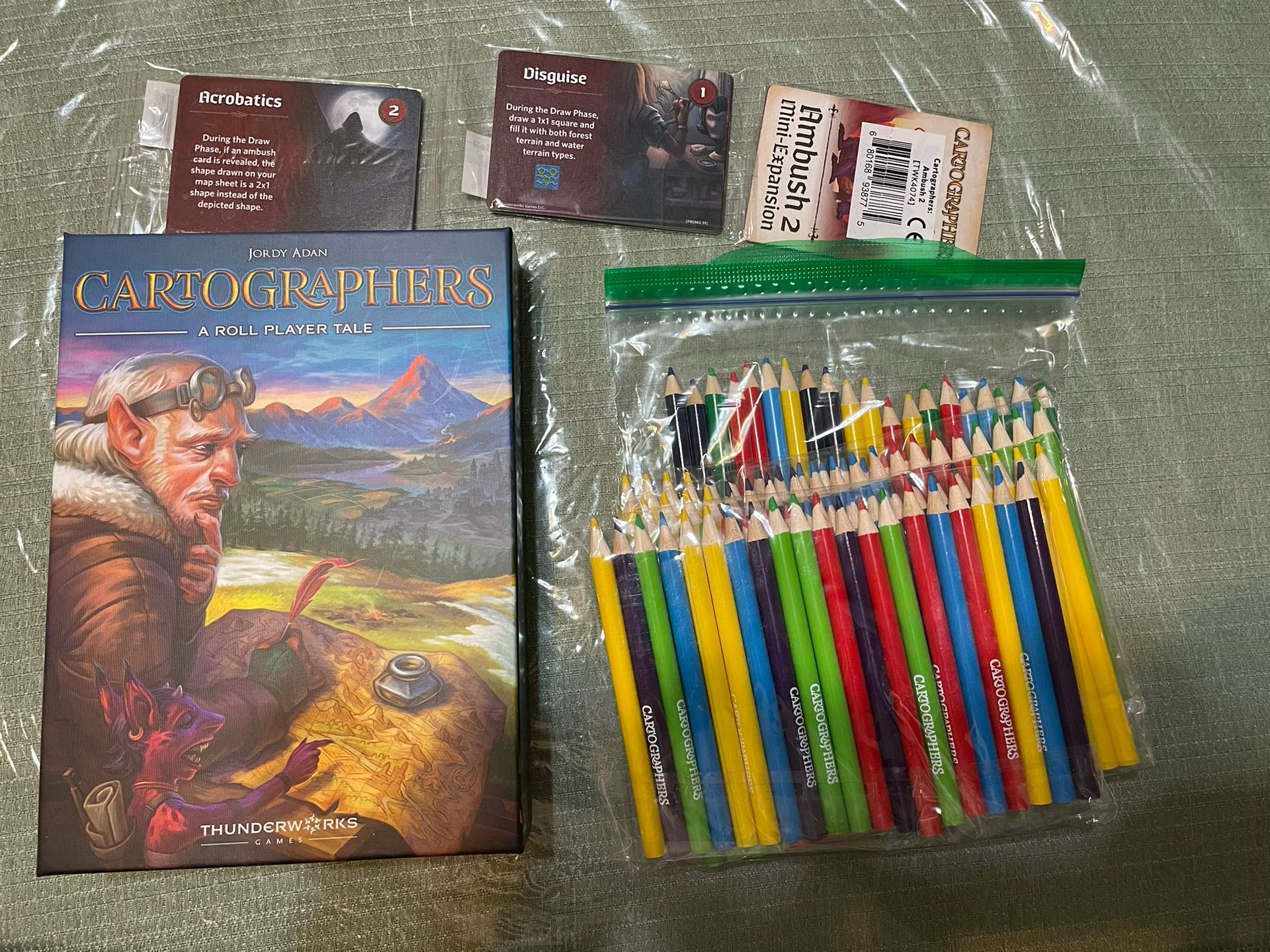 Cartographers Board Game Bundle