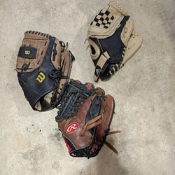Used Baseball Gloves