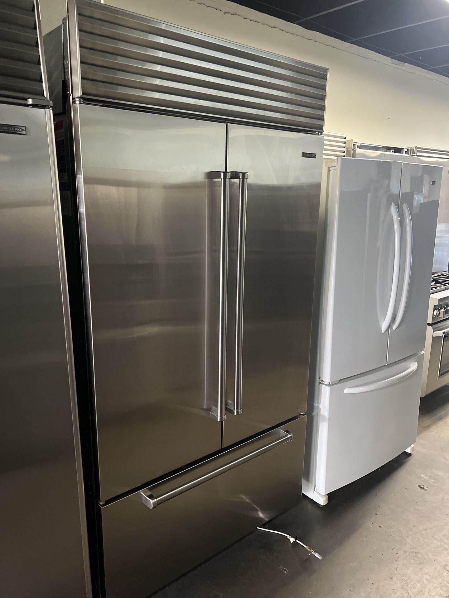 Sub Zero 42”Wide Built In Bottom Freezer French Style Refrigerator