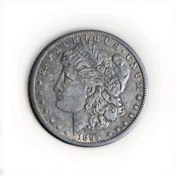 1895 O Morgan Silver Dollar Toned – Nice Detail – Ungraded – See Photos