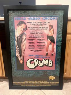 Robert Crumb Autographed movie poster