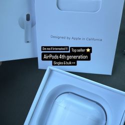 New Apple AirPods 4th 