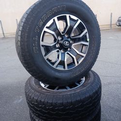 Juego De Rines Para Trocas Toyota Tacoma 4Runer Yantas Buenas Medida17