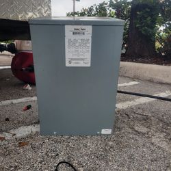 Electrical Transformer. 