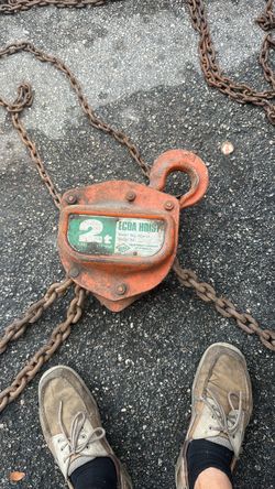 2 ton chain fall