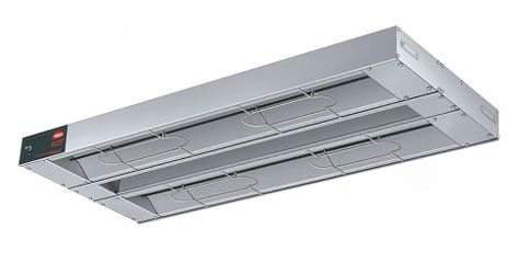 NEW 36" Hatco GRAHL-36D3 High Watt Infrared Strip Warmer Double Rod Built In Toggle Control 120/240v/1ph #4997