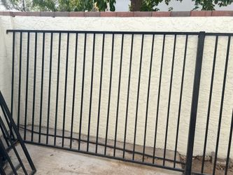 FREE wrought iron fencing!