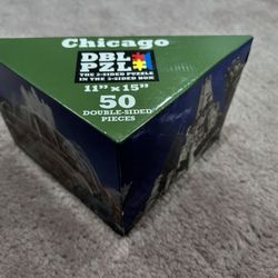 Chicago 50-piece Puzzle, Souvenir And Collector’s Item