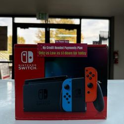 Nintendo Switch V2 Gaming Console New - Pay $1 today and pay the rest later -