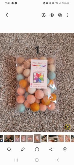 Felt Ball Decor