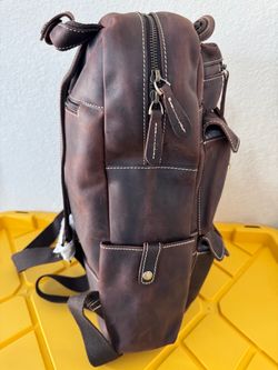 100% Genuine Leather Backpack