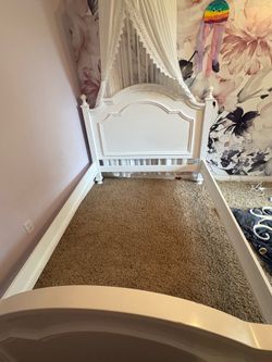White Full Bed Frame