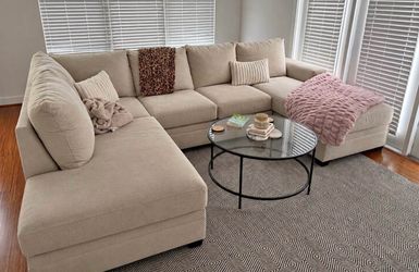Living Spaces Sectional Couch