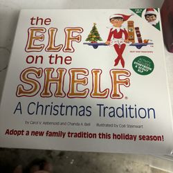 Elf On Shelf Doll (girl) And Book 