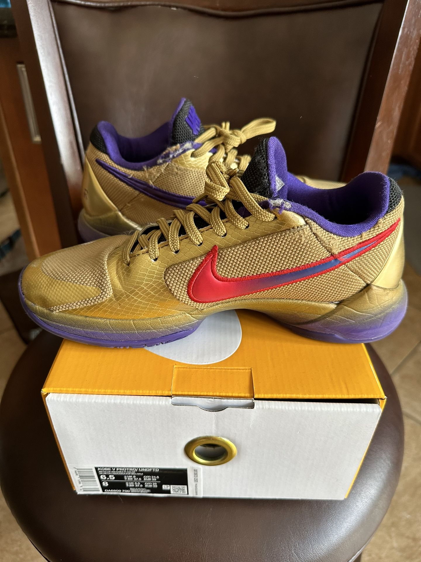Nike Kobe Protro Undefeated Hall Of Fame Size