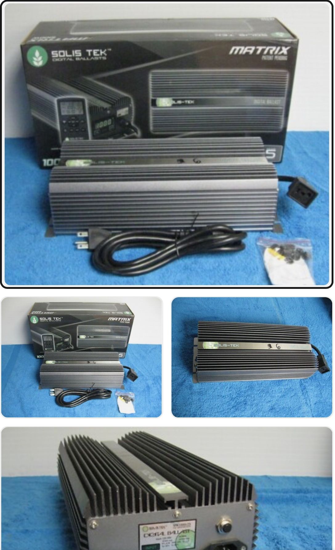 Solis Tek 1000w  Balast