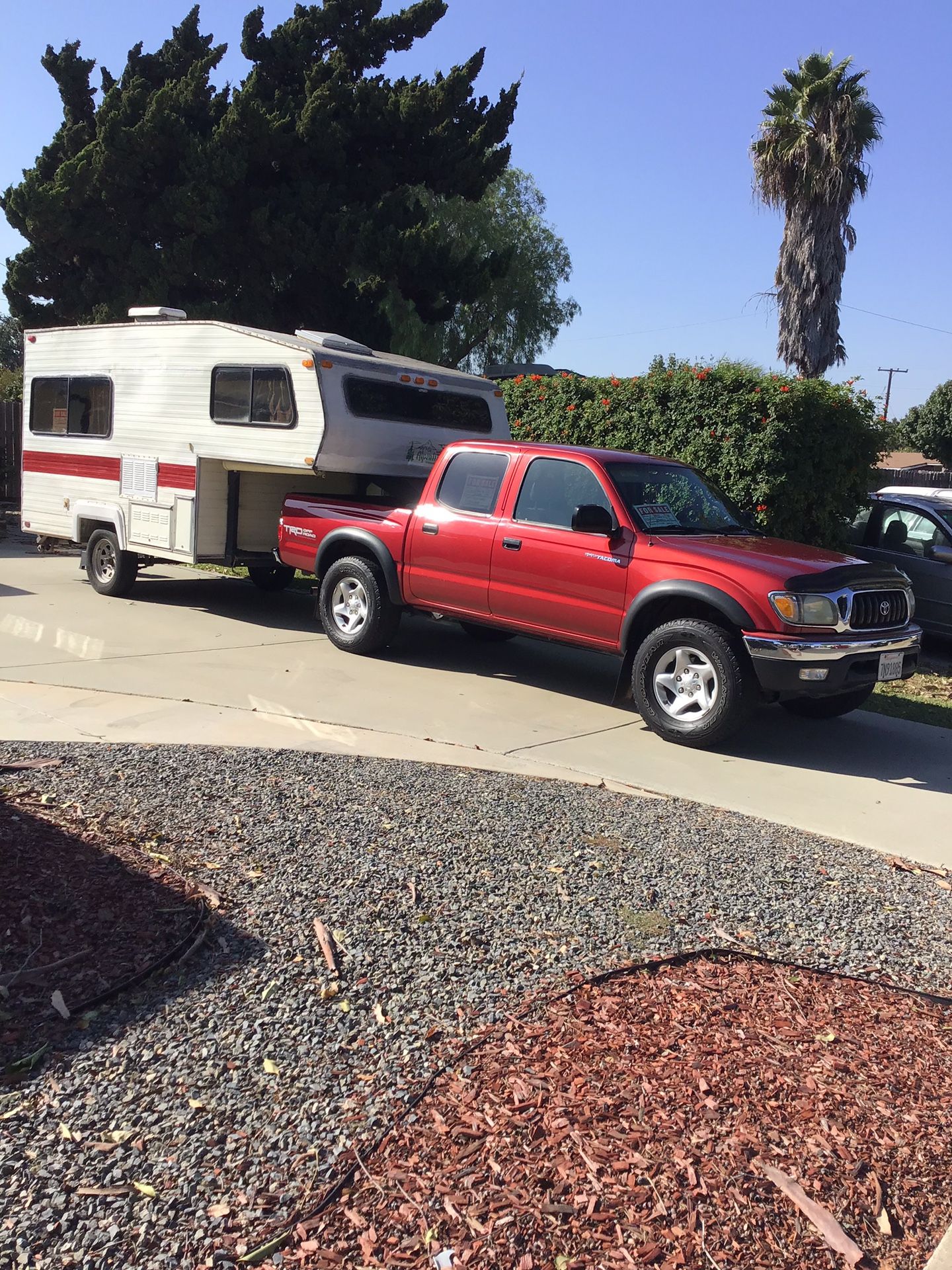 Camper and truck combo