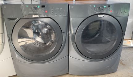 Whirlpool duet washer and dryer