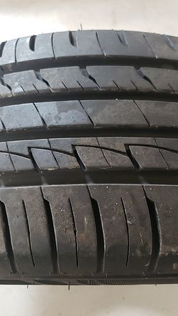 Iron Man in good condition one tire 205 55 16 70% tread