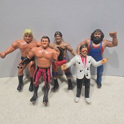 LJN 80s Wrestling Superstars Lot
