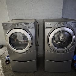 washer and dryer