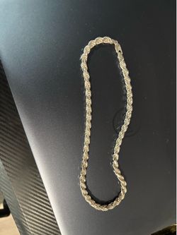 8mm Solid 925 Silver Rope Chain!