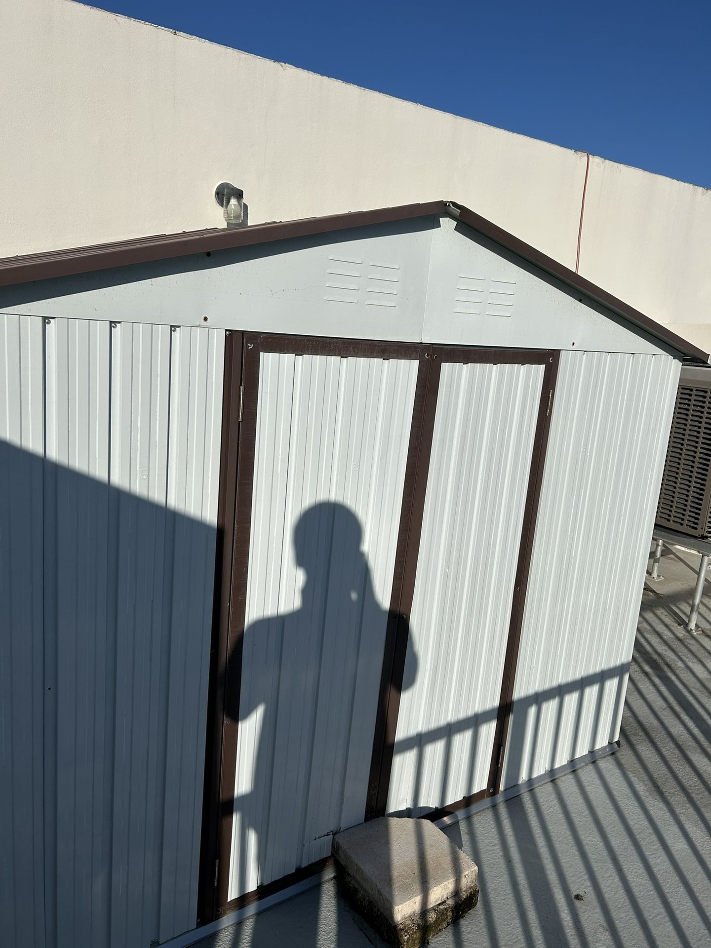 6 X 8 Shed Double Door