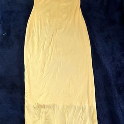 Strapless Yellow SunDress *Sizes S,M,L*