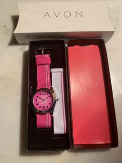 NEW Avon “Grapefriut” 2 band Quartz Watch