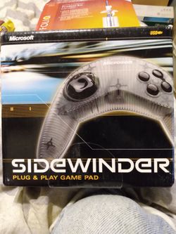 Microsoft sidewinder gamepad