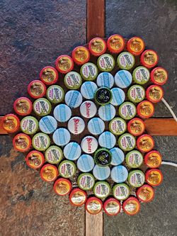 Bottle Cap Art Heart