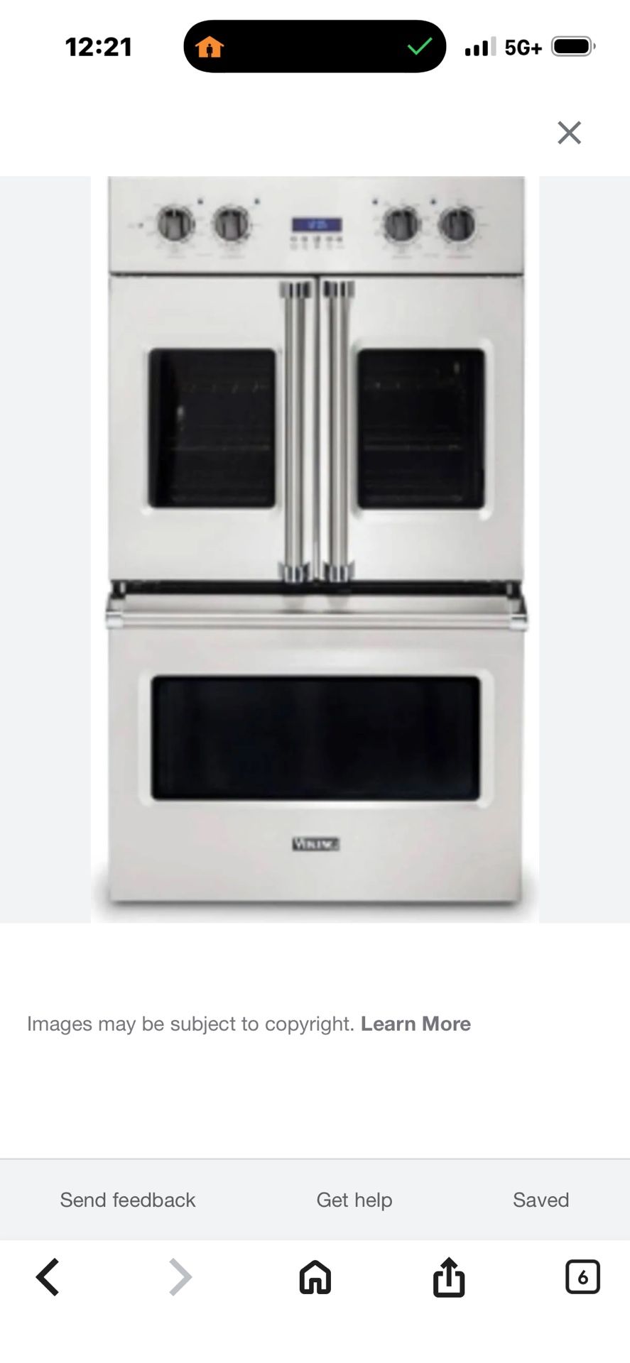 Viking Double Oven Electric