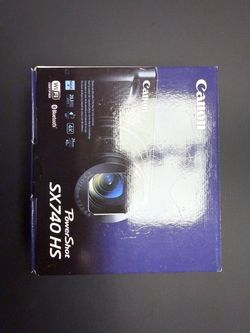 Canon PowerShot SX740 HS Digital Camera (Black)