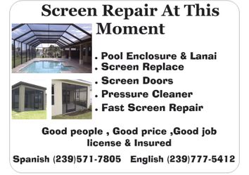 Screen Repair At This Moment