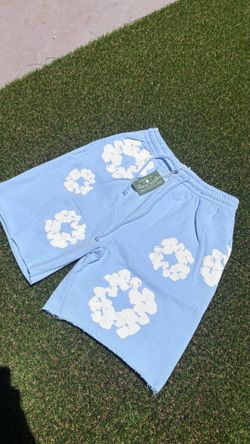 Denim tear shorts