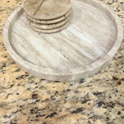 Tray and Coasters