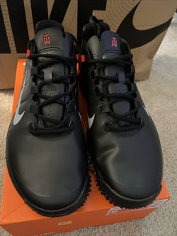 Nike Tiger Woods TW '13 Retro ‘Black Stealth’ DR5752-016 Men’s size 11.5 No LID