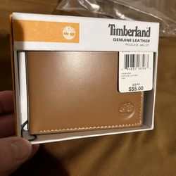 New Tan Leather Wallet (Pass Case)   